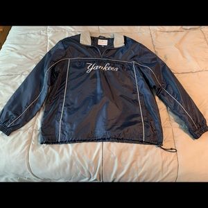 New York Yankees MLB Genuine Merchandise Lightweight Windbreaker. Mens Medium